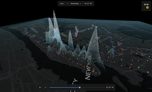 Preview image for MTA City Flow Visualization
