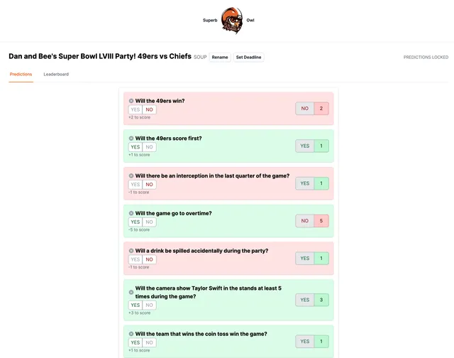 Preview image for Superb Owl